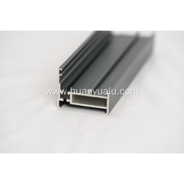 Anodized insulated aluminum profiles for construction